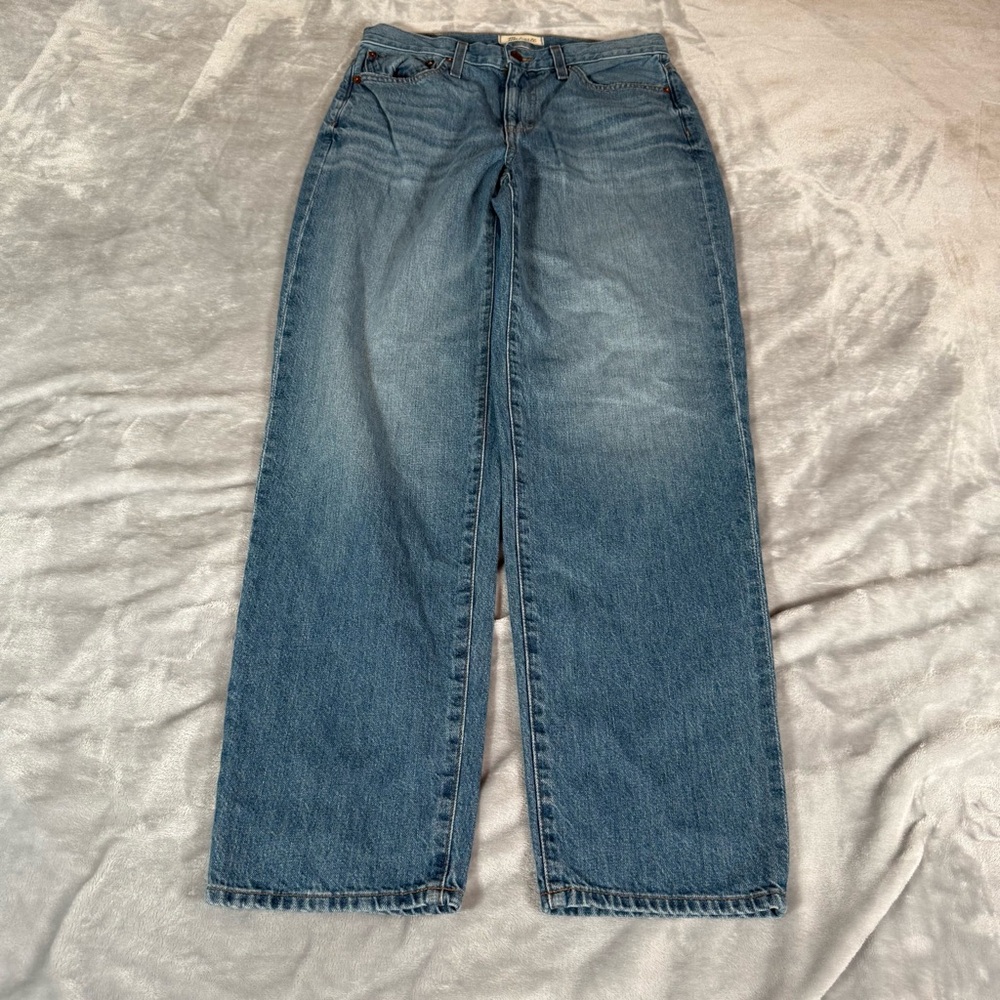 Madewell The Slouchy Boy Jean Womens 26 (Fits 30x30) Denim Cotton Made In USA
